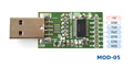 MOD-05.Z Konwerter USB/RS-232 z zabezpieczeniem 500mA, FT232RL - opis wyprowadzeń